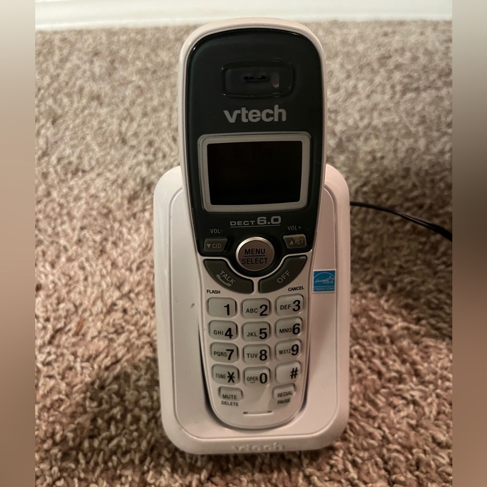 V Tech. Cordless Phone. 6.0. Never Used.